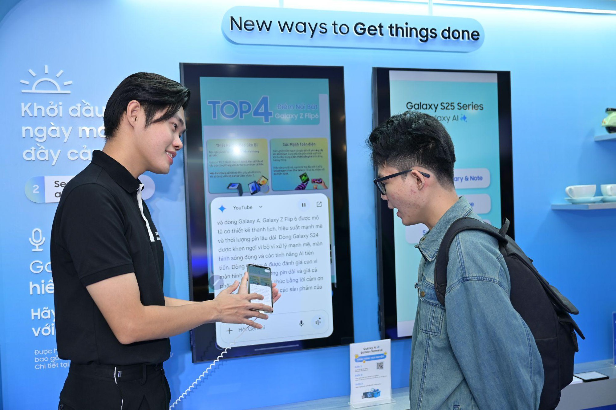 Lạc vào thế giới Galaxy AI tại “thánh địa check in” ga Metro Bến Thành- Ảnh 6.