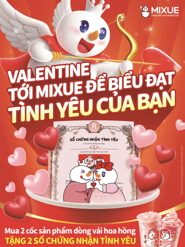 Hàng quán đua nhau thể hiện đẳng cấp mùa Valentine: Nơi mời hẳn “hoàng tử” Soobin, chỗ cấp luôn sổ chứng minh tình yêu- Ảnh 3.