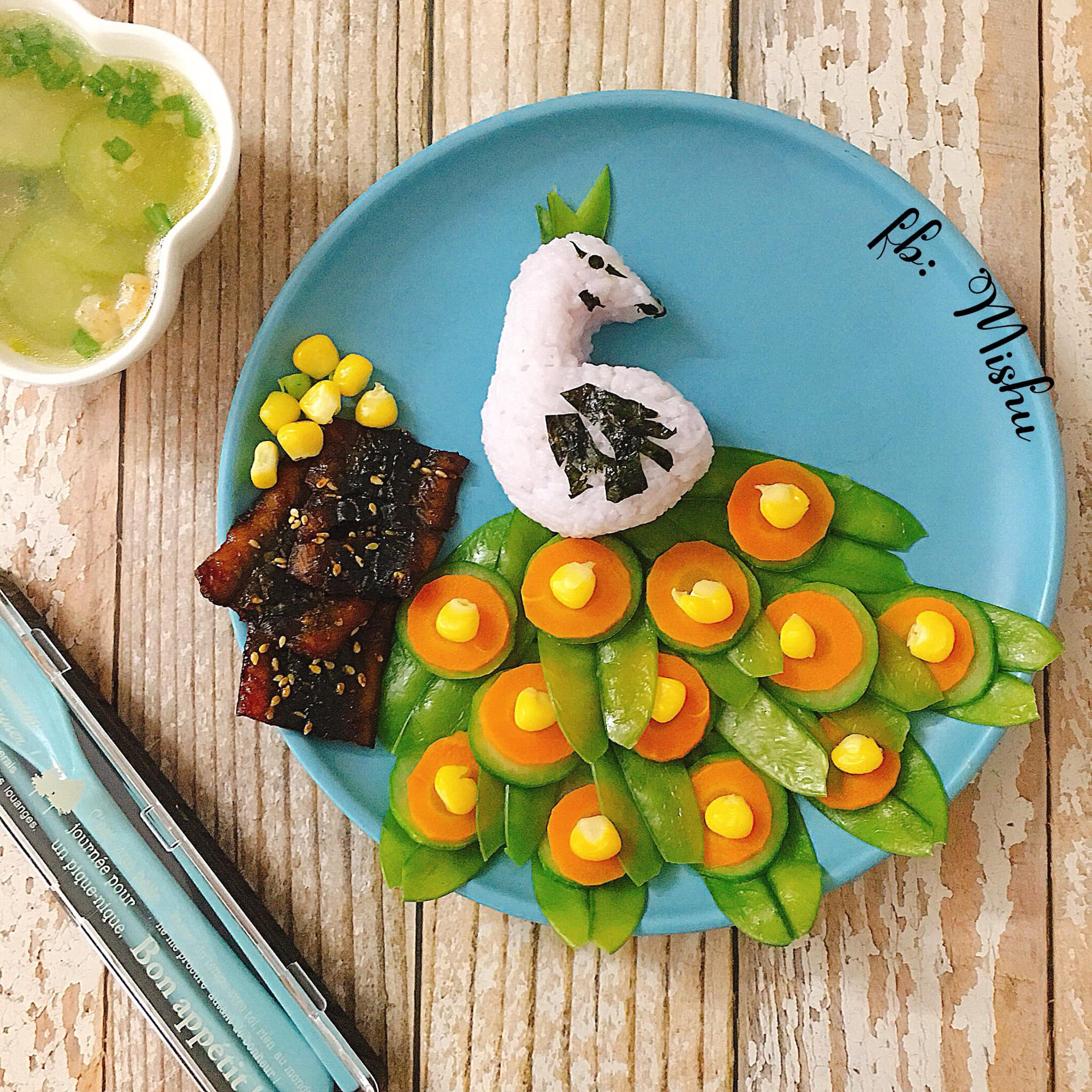 Mẹ làm cơm bento xinh yêu đến thế này bảo sao con mê mệt, vừa ngon vừa đẹp như tranh vẽ- Ảnh 24.