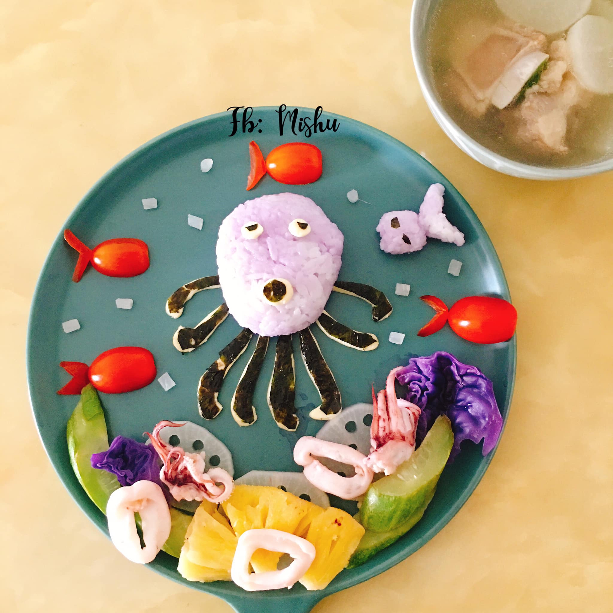 Mẹ làm cơm bento xinh yêu đến thế này bảo sao con mê mệt, vừa ngon vừa đẹp như tranh vẽ- Ảnh 16.