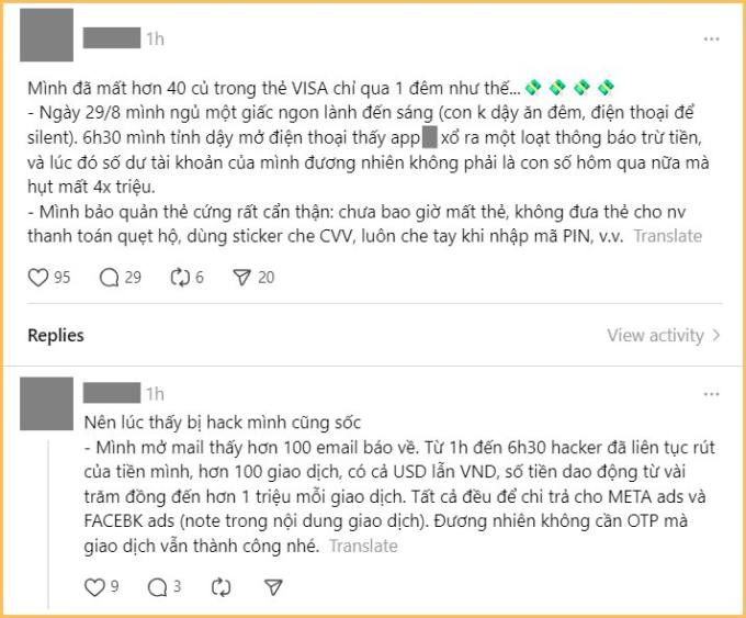 Mất đến 40 triệu trong 1 đêm vì dùng thẻ tín dụng, ngơ ngác không hiểu gì: Biết trước những điều này thì đã khác!- Ảnh 1.