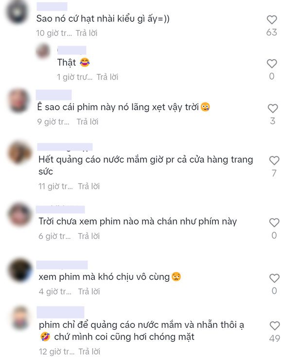 Phim Việt giờ vàng bị chê 