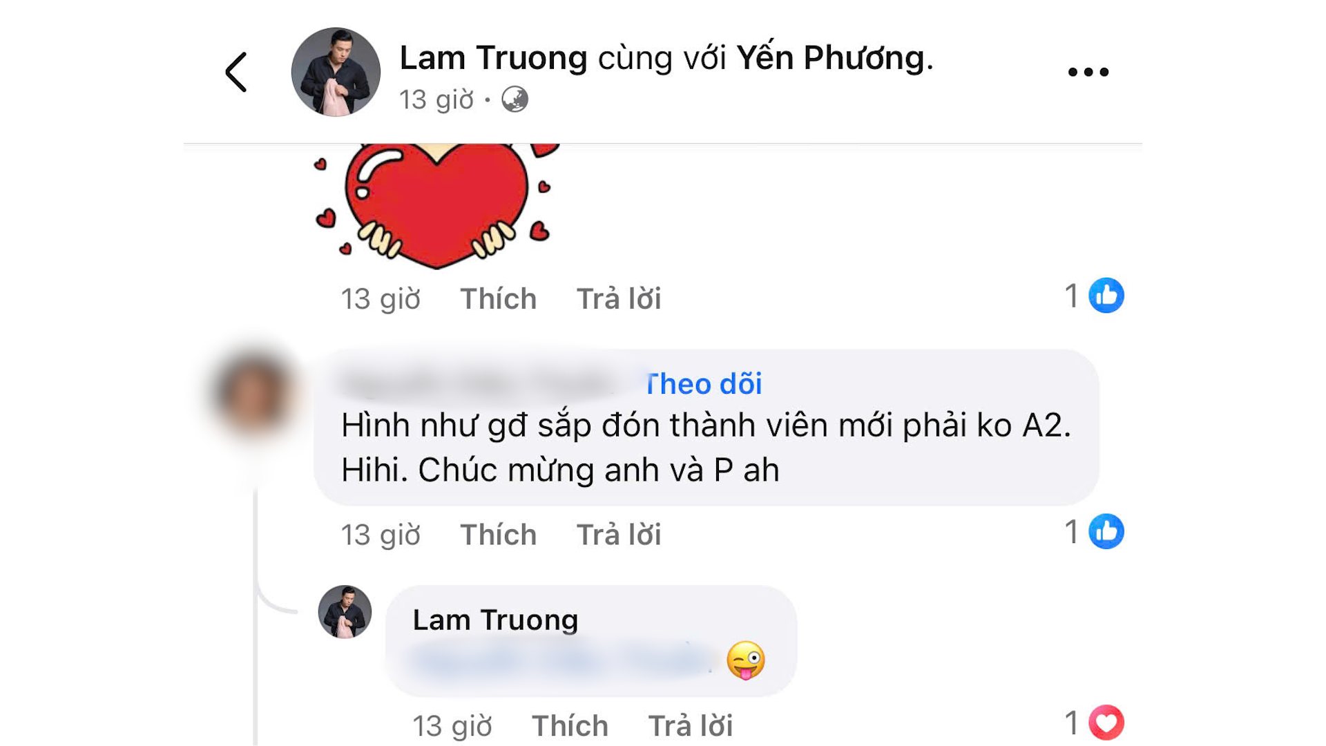 Sao nam Vbiz và vợ kém 17 tuổi có con thứ 2?- Ảnh 2.