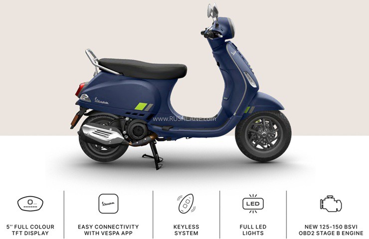 Xe tay ga Vespa mới ra mắt giá rẻ như Vision, giá chỉ 39 triệu đồng- Ảnh 1.