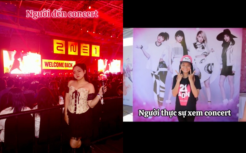 “Người đi concert” và “Người thực sự đi xem concert": Trend "biến hình" hoài niệm khiến fan Kpop rưng rưng xúc động- Ảnh 4.