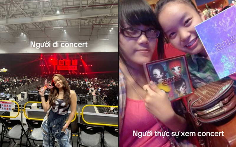 “Người đi concert” và “Người thực sự đi xem concert": Trend "biến hình" hoài niệm khiến fan Kpop rưng rưng xúc động- Ảnh 1.