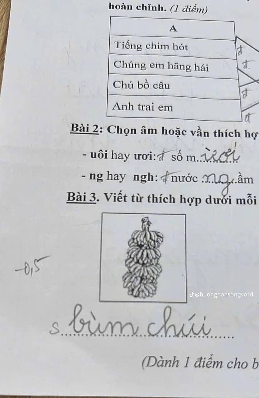 Chấm bài học sinh lớp 1, giáo viên vội vàng tìm thuốc đau đầu để uống: Gen Alpha cỡ này, Gen Z không có tuổi!- Ảnh 3.