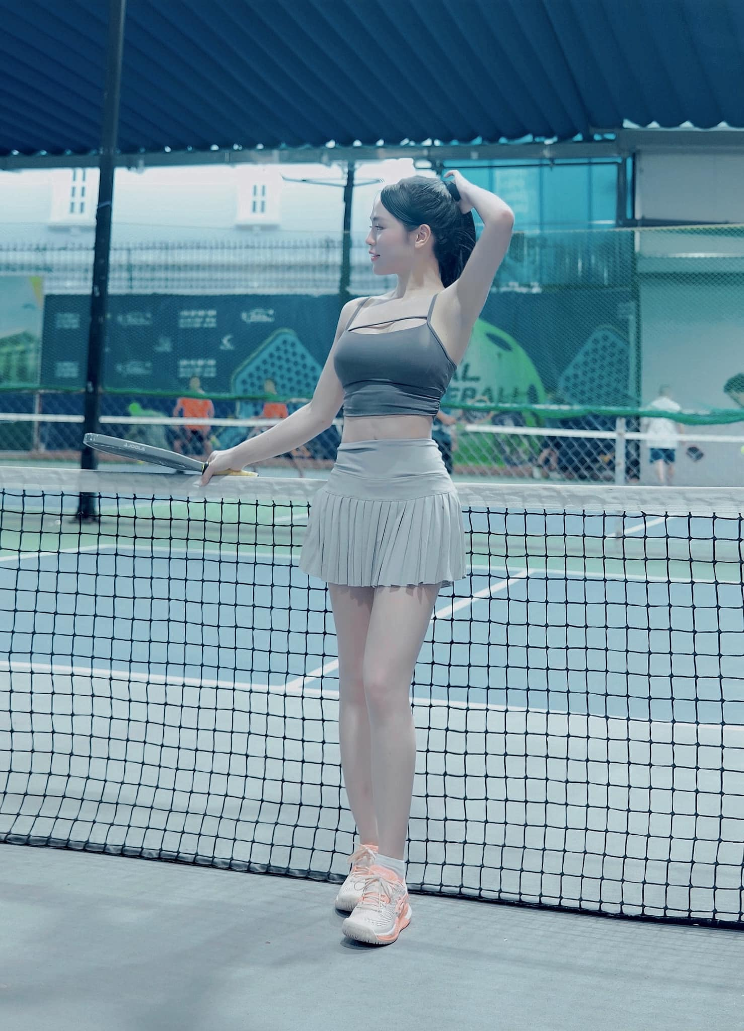 Nhan sắc hot girl Pickleball mới nổi, vừa g&acirc;y "sốt" mạng- Ảnh 1.