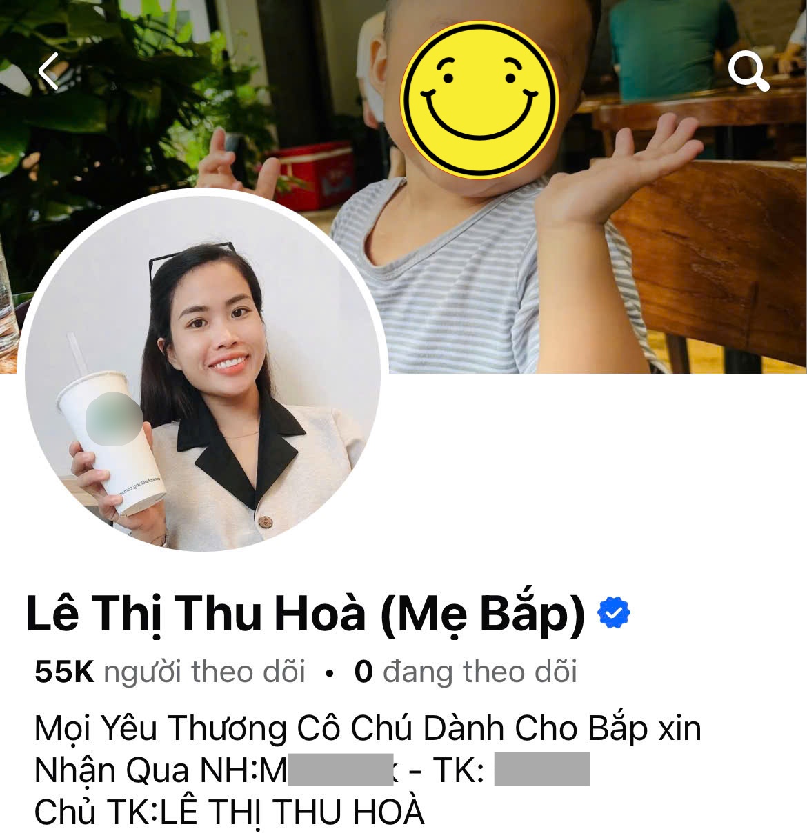 Mẹ bé Bắp bất ngờ