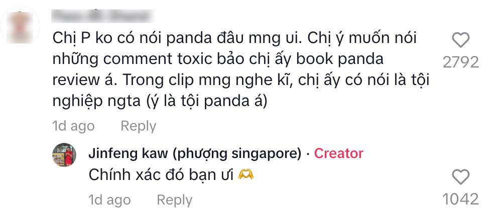 Phượng Singapore lên tiếng về drama đang lan truyền trên TikTok: 