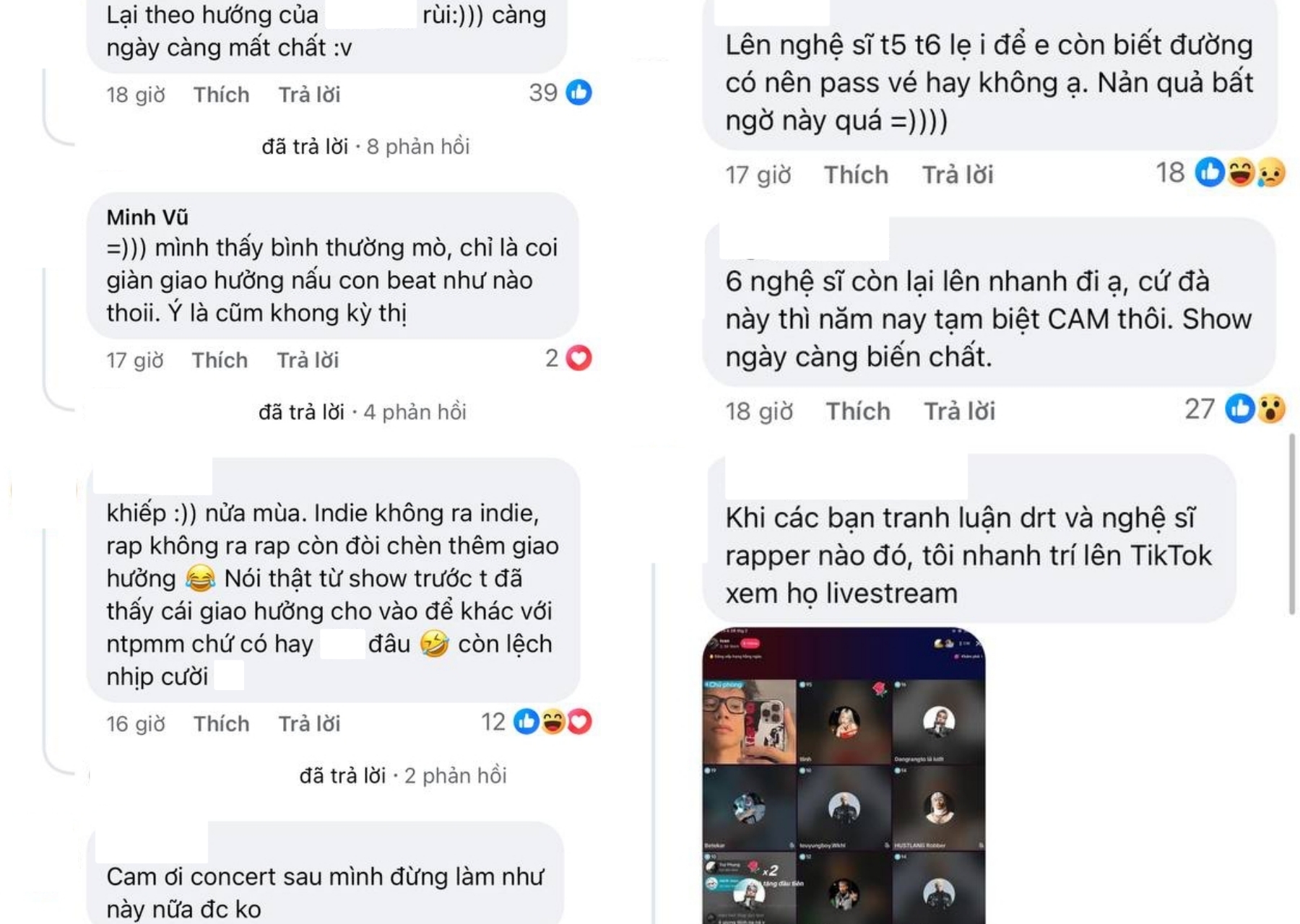 1 nam rapper bị khán giả phẫn nộ, thất vọng show mất chất, đòi bỏ vé hàng loạt- Ảnh 2.