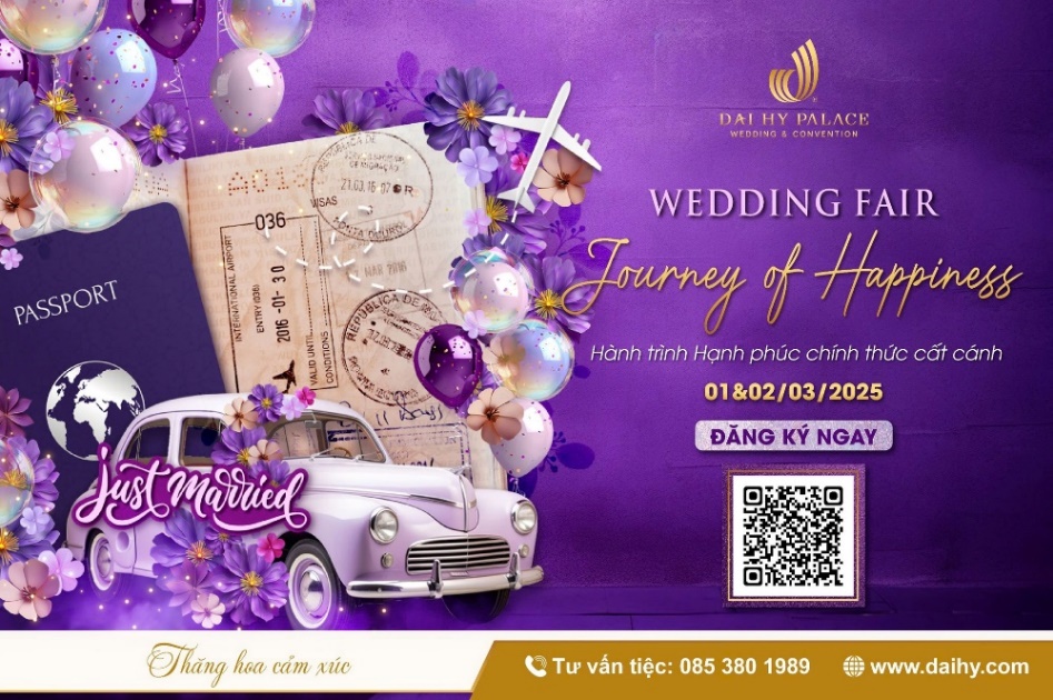 Wedding Fair Journey of Happiness - Triển lãm xu hướng cưới 2025- Ảnh 1.