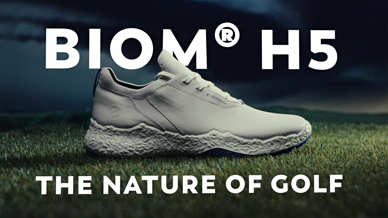 ECCO GOLF BIOM H5 - Bước tiến đột phá của giày Golf 2025- Ảnh 1.