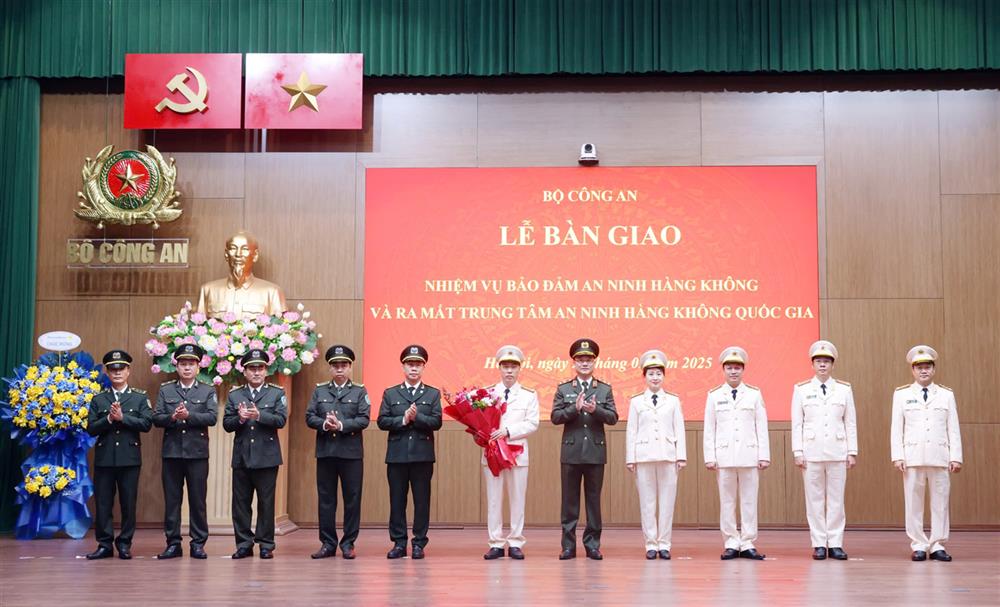 Ra mắt Trung tâm An ninh hàng không Quốc gia thuộc Bộ Công an- Ảnh 3.