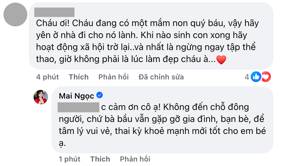 Dâu hào môn Mai Ngọc đáp trả mẹ chồng online khi bị yêu cầu dừng làm ngay 2 việc để bảo vệ thai nhi- Ảnh 4.