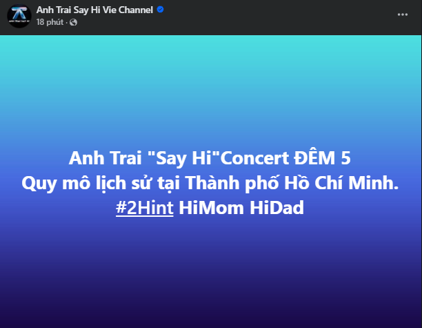 Concert Anh Trai Say Hi Day 5 sẽ có quy mô lịch sử, ẩn ý 1 điều khiến fan bối rối- Ảnh 1.