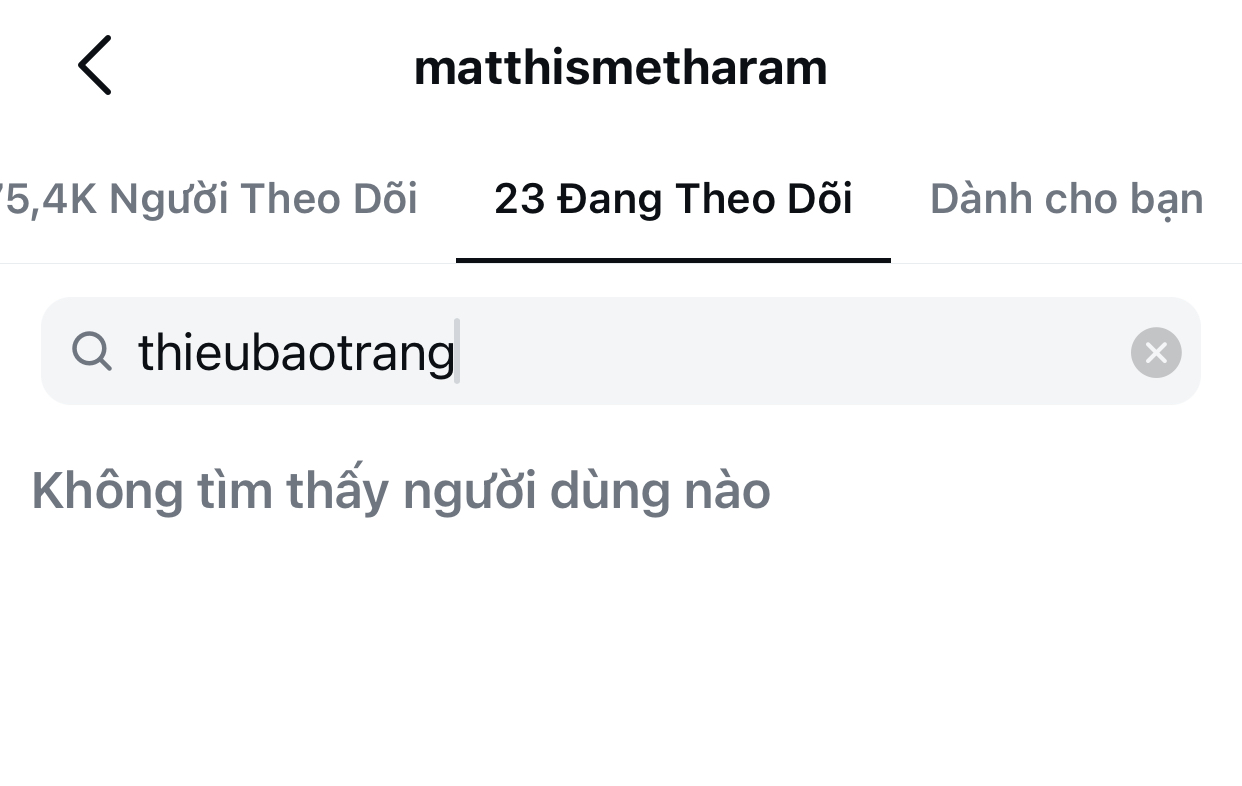 Chị gái Thiều Bảo Trâm thẳng tay bỏ theo dõi Matthis, hot boy 2k4 đáp trả cực gắt- Ảnh 2.