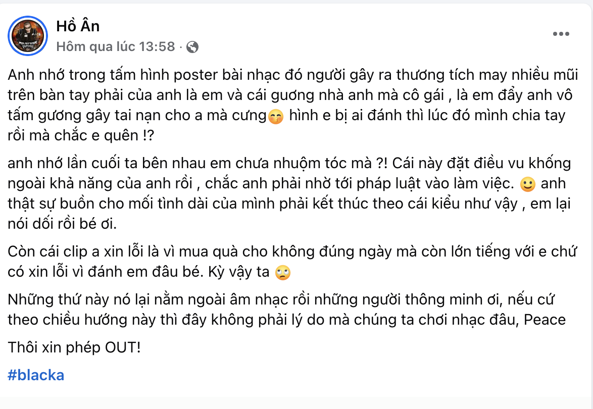 Sốc: Á quân Rap Việt bị tung bài diss tố “tác động vật lý” phụ nữ, bức ảnh được tung ra gây kinh hãi- Ảnh 3.