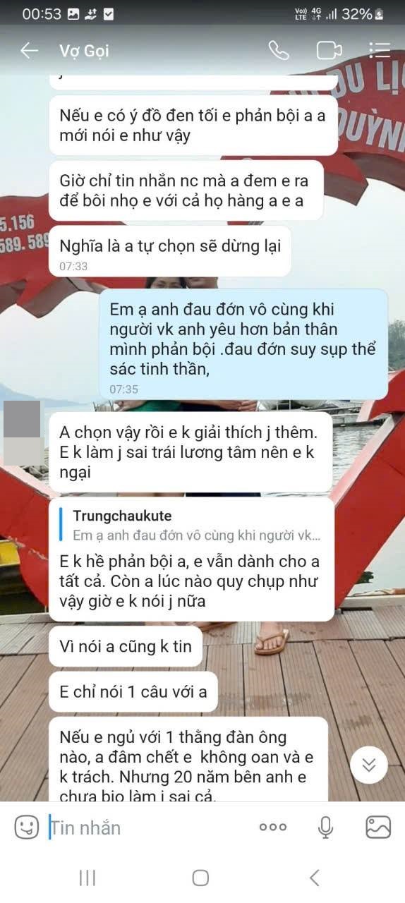 Vụ ngoại tình ở Sơn La: Chồng cay đắng nhận loạt video vợ hẹn hò "trai lạ" trên đồi vắng khi đang chăm mẹ mổ ở bệnh viện K- Ảnh 2.