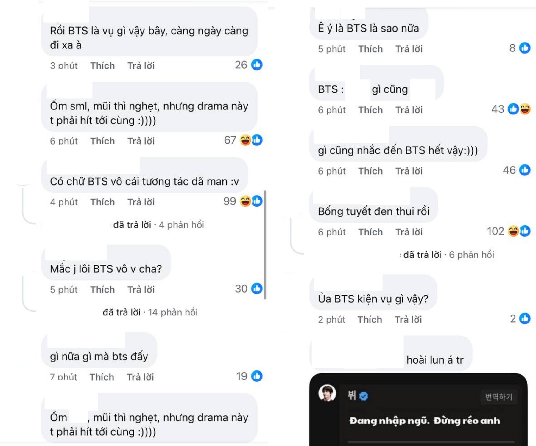 Chuyện gì đã xảy ra khiến BTS bị réo tên giữa 