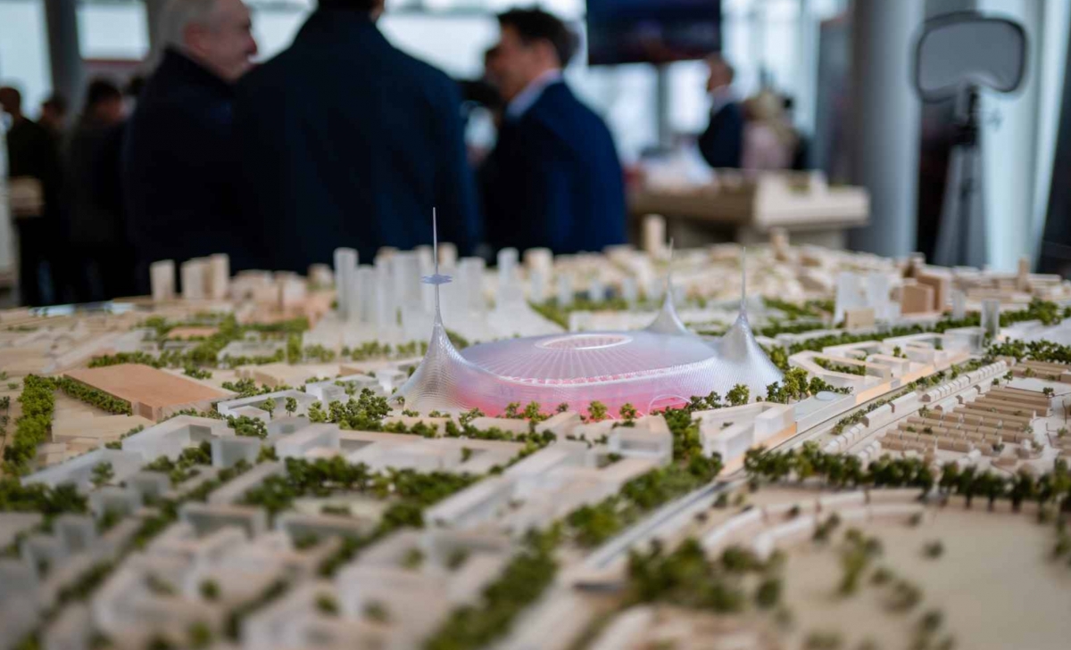 MU chốt phương án xây dựng sân vận động lớn nhất thế giới- Ảnh 2.