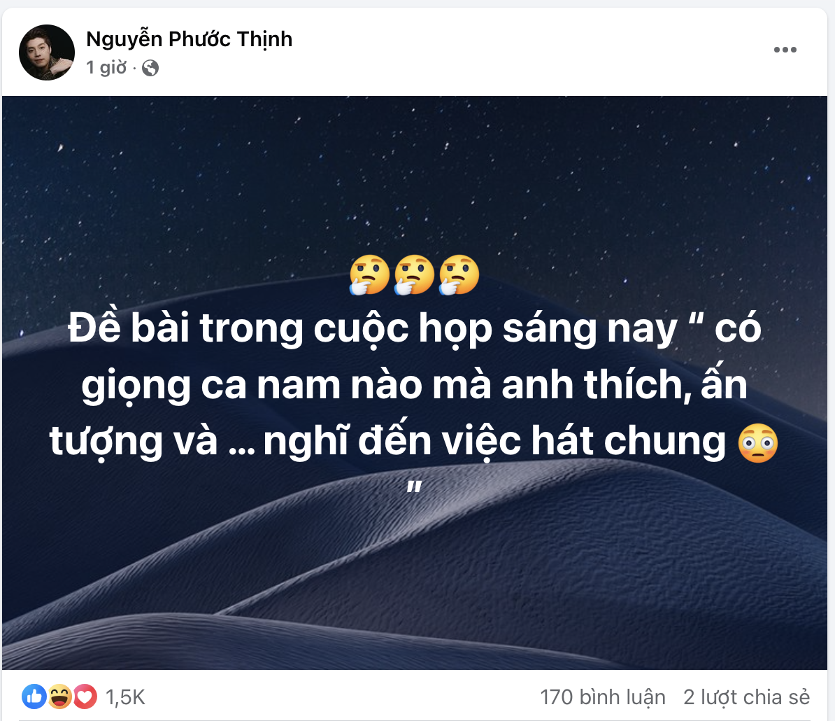 Noo Phước Thịnh bật mood “mỏ hỗn” khi bị yêu cầu hợp tác một nam nghệ sĩ: "Quan trọng là đạo đức"- Ảnh 1.