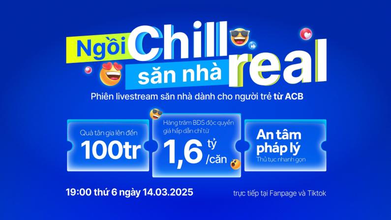 ACB “chơi lớn” tung deal mua nhà ngay trên sóng livestream cùng các chủ đầu tư- Ảnh 1.