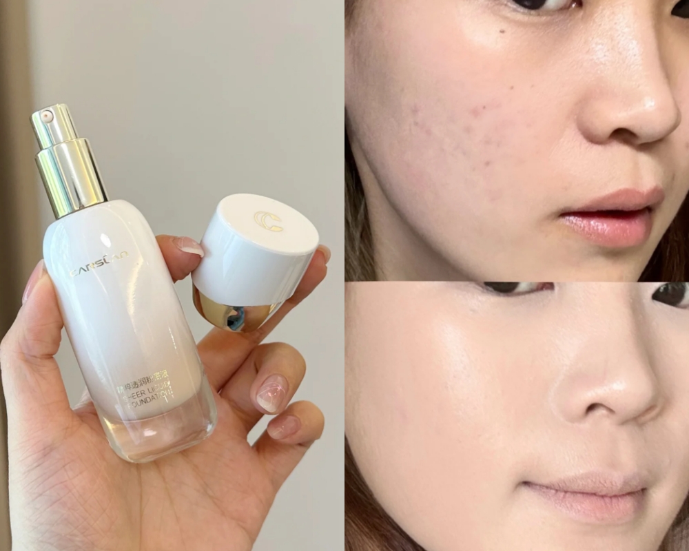 Muốn lớp trang điểm mỏng nhẹ như sương, tôi khuyên bạn nên dùng kem nền serum- Ảnh 2.