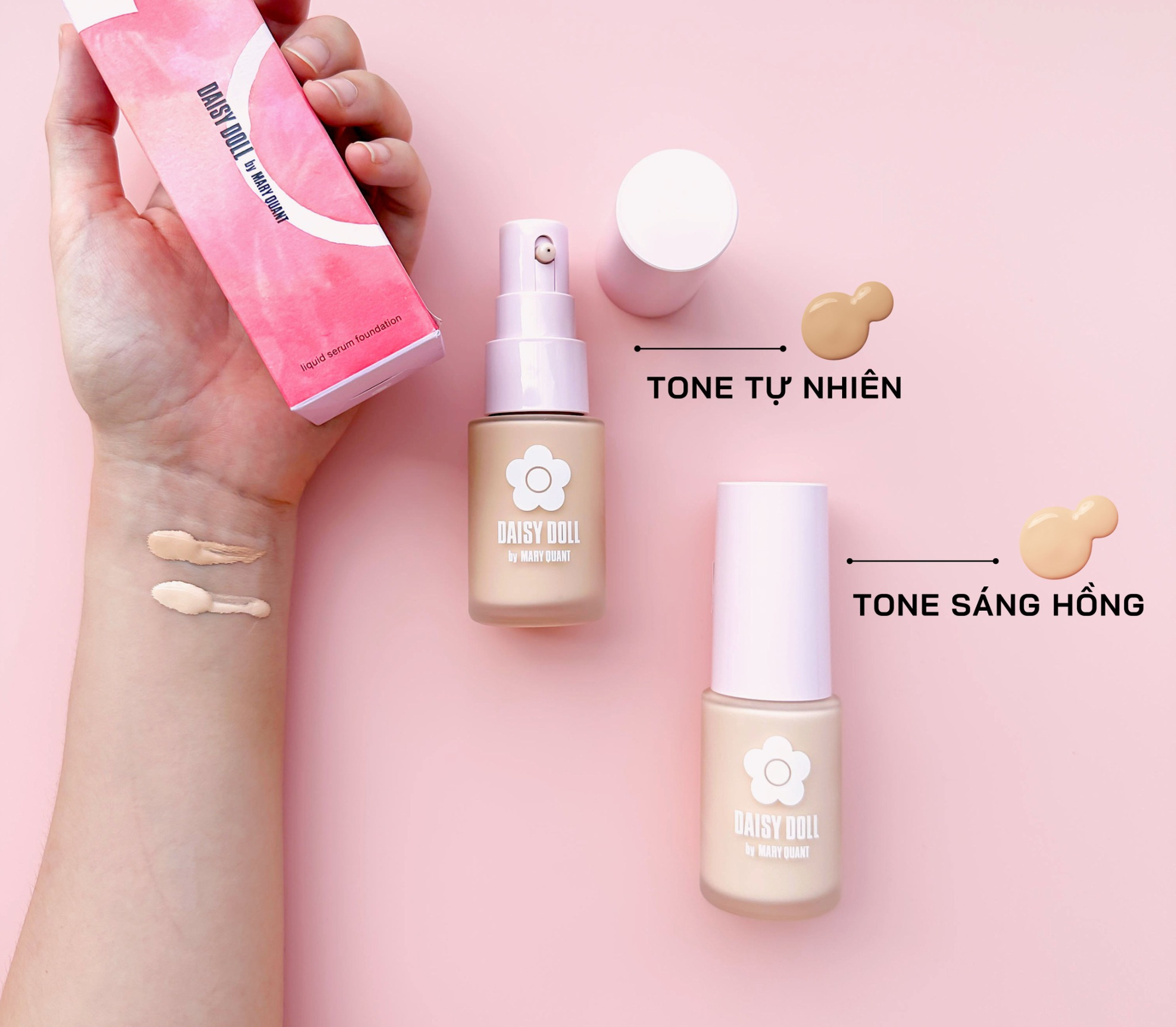 Muốn lớp trang điểm mỏng nhẹ như sương, tôi khuyên bạn nên dùng kem nền serum- Ảnh 4.