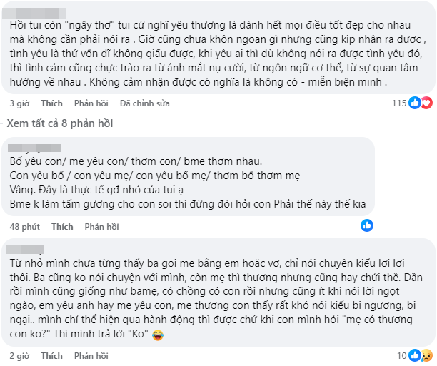 "Đừng để con lớn lên trong gia đình không ái ngữ": Yêu thương không nói ra mà dựa vào việc đoán ý, mập mờ?- Ảnh 1.