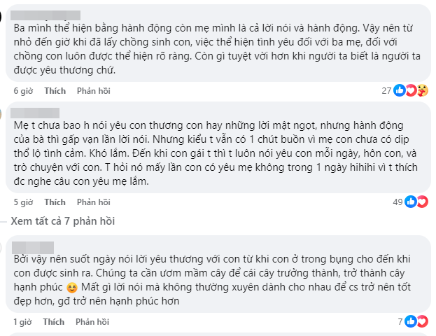 "Đừng để con lớn lên trong gia đình không ái ngữ": Yêu thương không nói ra mà dựa vào việc đoán ý, mập mờ?- Ảnh 2.