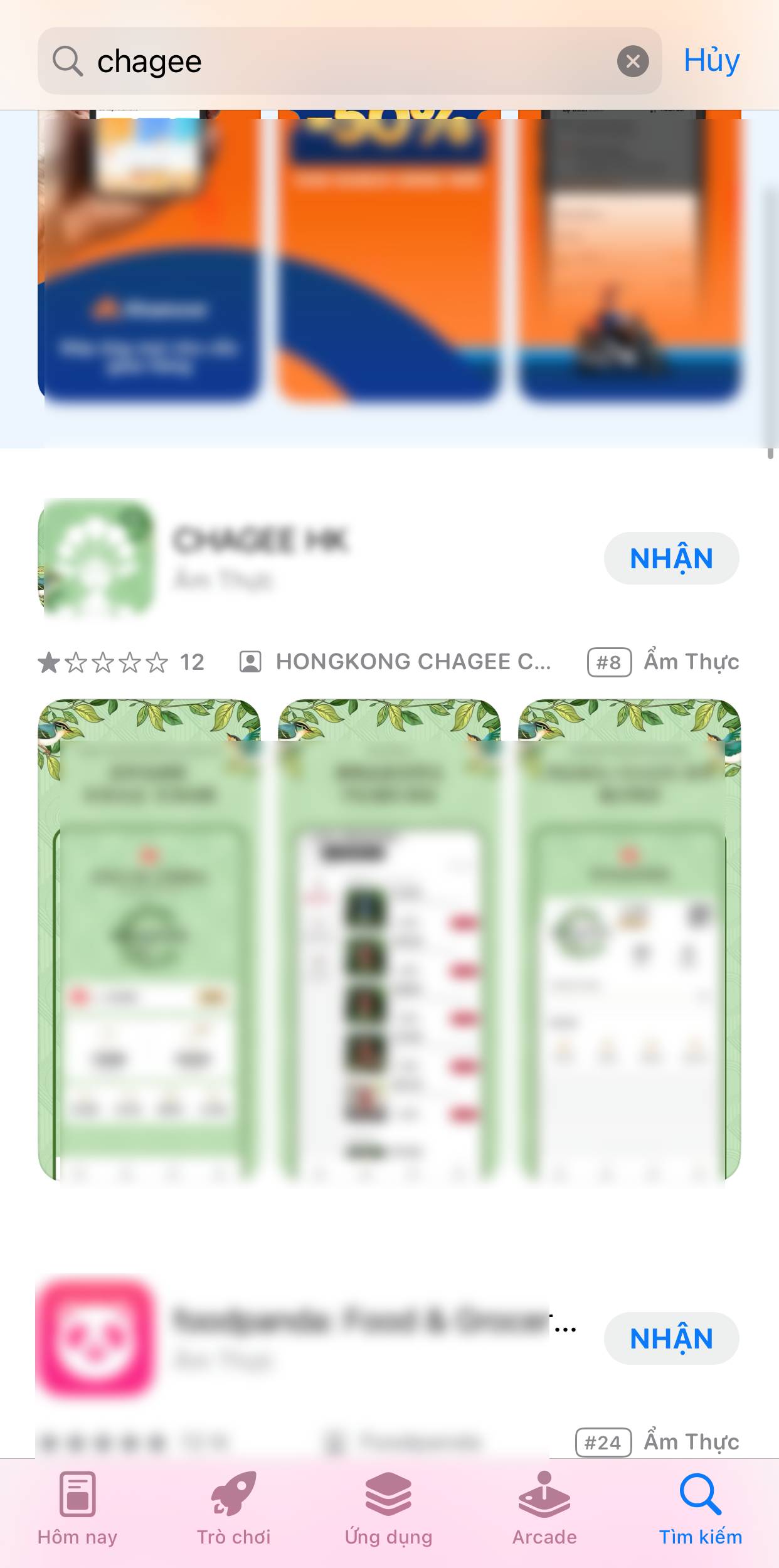 Chagee bất ngờ xoá hình ảnh giống 