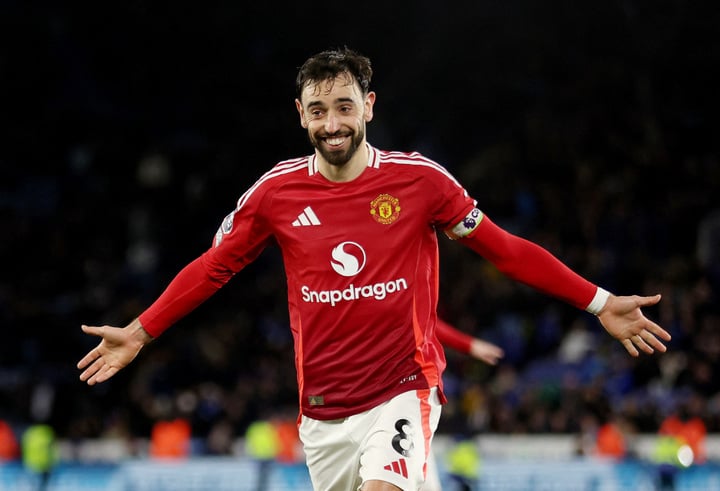 Bruno Fernandes xuất sắc, Man Utd thắng đậm Leicester City- Ảnh 1.