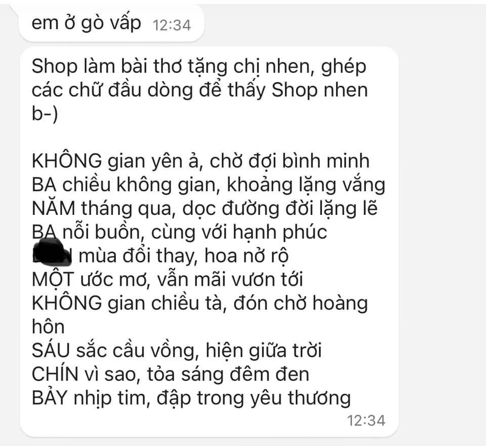 Hài hước những kiểu lách luật để gửi số điện thoại trên Shopee: Từ chữ nổi, nói lái, đến cả làm thơ- Ảnh 8.