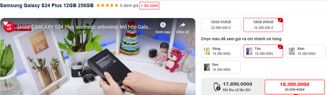 "Vua màn hình lớn" cao cấp của Samsung giảm mạnh: Không thua kém S25 Plus mà giá rẻ hơn gần 10 triệu- Ảnh 1.