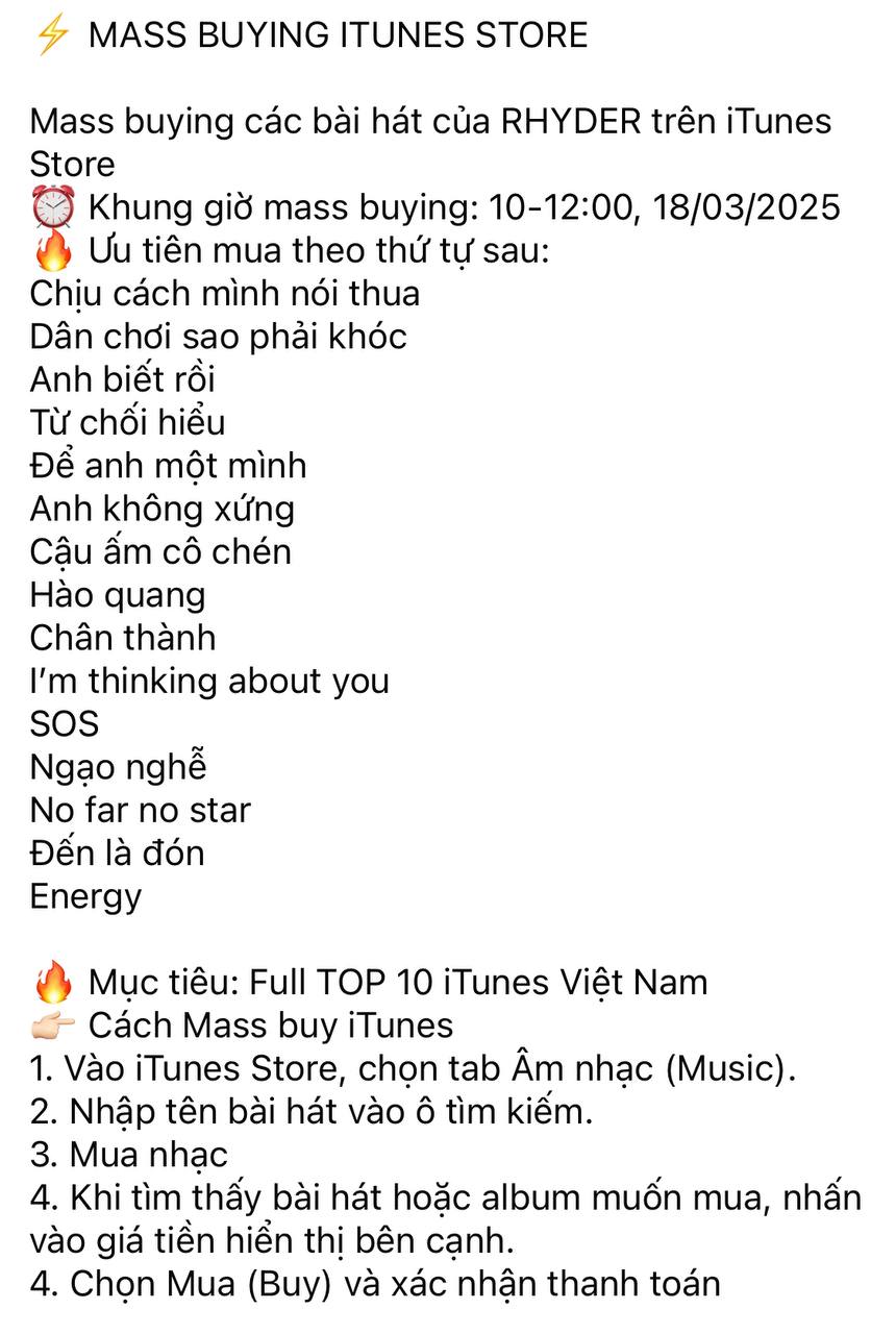 Một Anh Trai dàn hàng chiếm trọn top 20 iTunes Việt Nam: Đỉnh cao văn hoá thần tượng quốc nội là đây!- Ảnh 5.