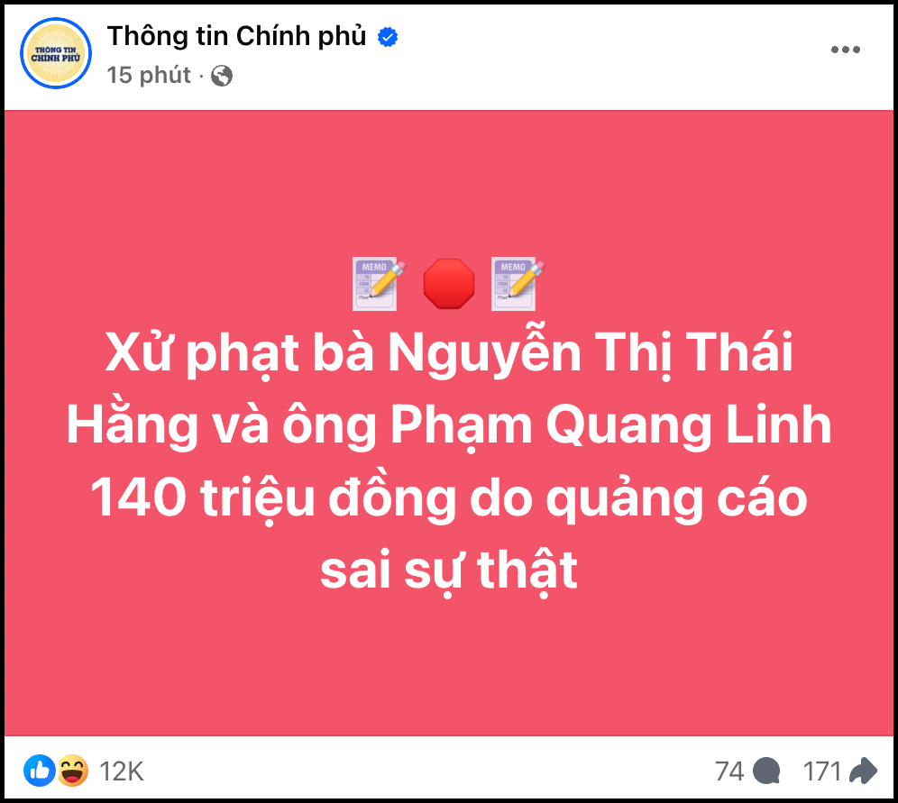 Hằng Du Mục và Quang Linh Vlogs nộp phạt 140 triệu đồng, vì sao Hoa hậu Thùy Tiên chỉ bị nhắc nhở?- Ảnh 1.