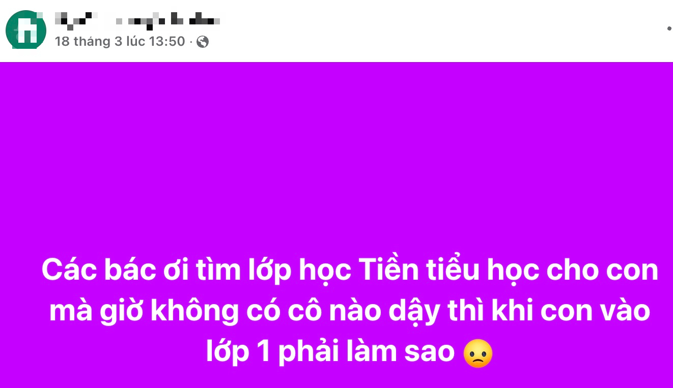 Bà mẹ ở Hà Nội "thảng thốt": Sau TT29, tìm mãi không ra "địa chỉ" này, con sắp lên cấp 1, tôi biết phải làm sao?- Ảnh 1.