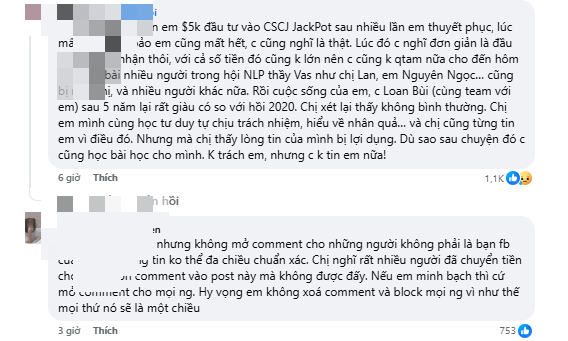 Lên bài đính chính không LỪA ĐẢO, 'LÙA GÀ', cô gái trẻ bị nhiều người tung bằng chứng: Đừng xoá 'comment', hãy để mọi chuyện minh bạch!- Ảnh 2.