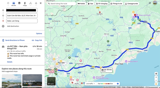 Mang chiếc xe điện Trung Quốc đi được 598 km/sạc leo Đà Lạt, chủ xe chia sẻ: 