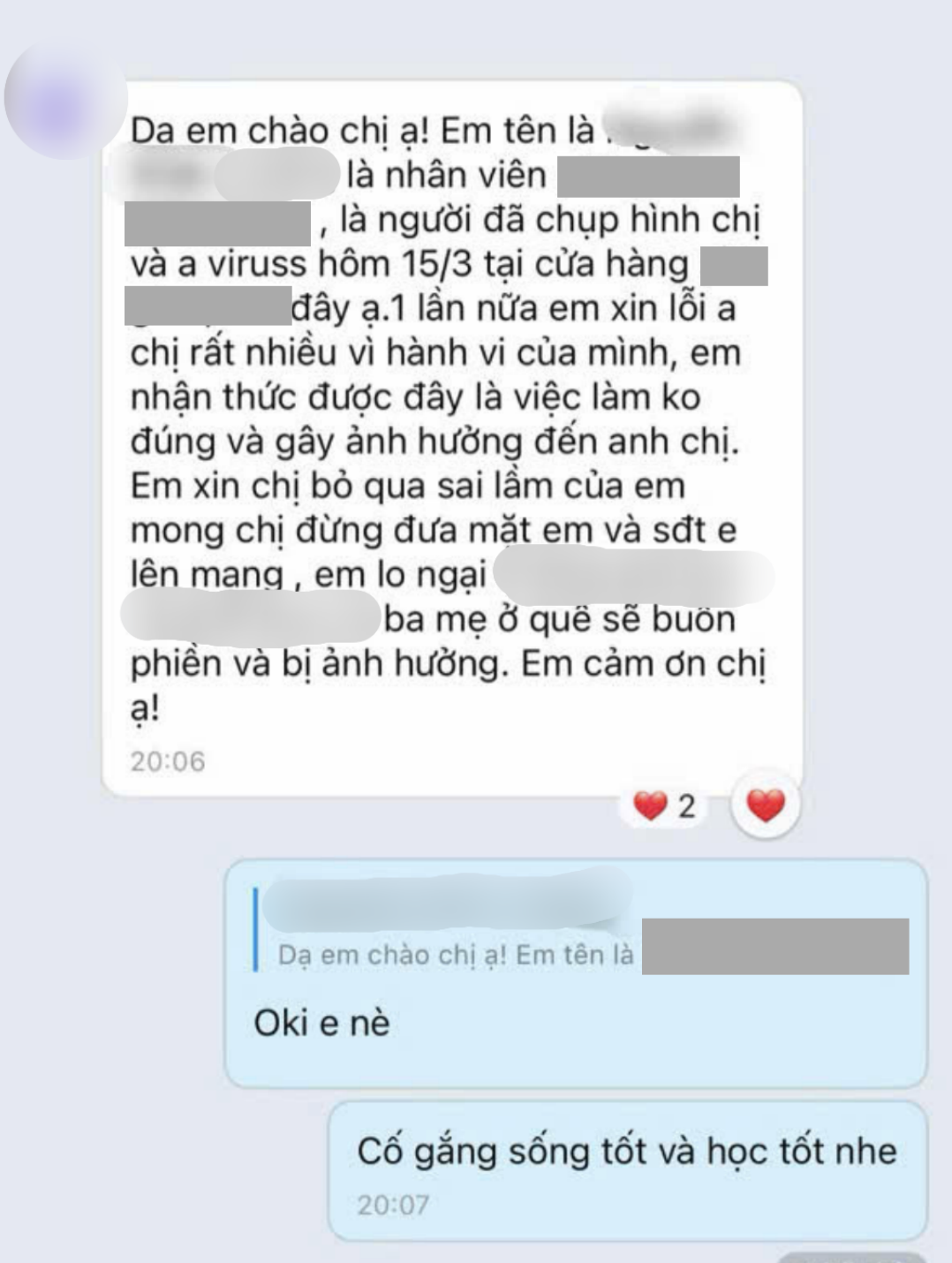 Cô gái bị chụp lén khi đi ăn riêng với ViruSs chính thức lên tiếng, người chụp ảnh xin lỗi- Ảnh 6.