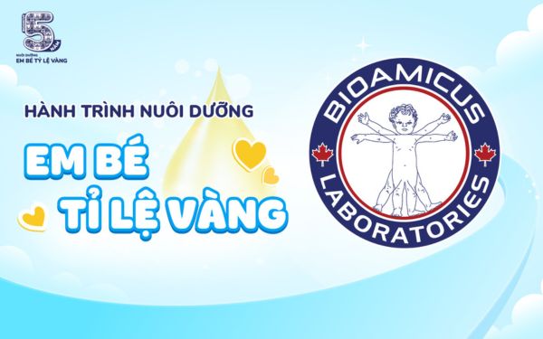 Bioamicus - H&agrave;nh tr&igrave;nh nu&ocirc;i dưỡng &ldquo;Em b&eacute; tỷ lệ v&agrave;ng&rdquo;- Ảnh 1.