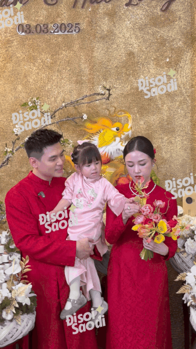 HOT: Lễ ăn hỏi và rước dâu của Salim cùng thiếu gia tập đoàn may mặc, dân tình đi dự "online" mê nhất 1 điều- Ảnh 5.
