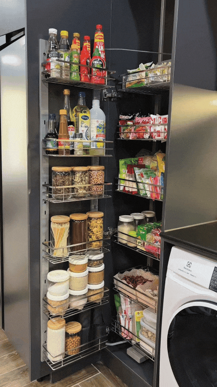 Mãn nhãn với căn bếp 120 triệu của mẹ đảm Hà Nội: Sau 2 năm sử dụng vẫn bền đẹp, gọn gàng- Ảnh 7.