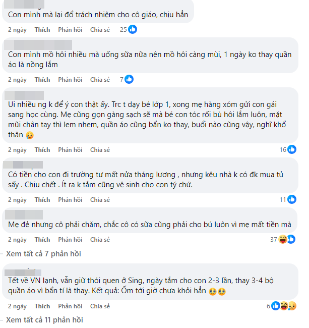 Cô giáo mầm non nài nỉ: 