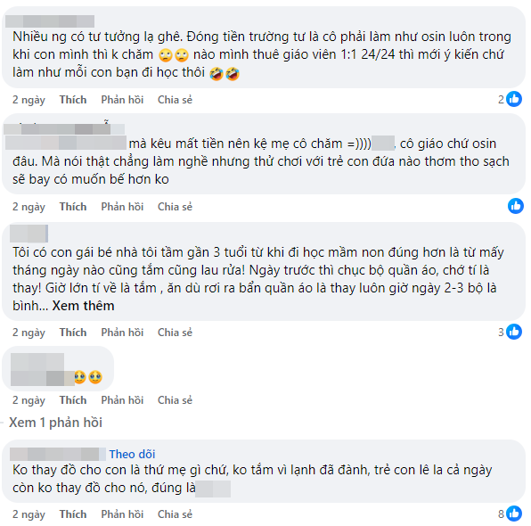 Cô giáo mầm non nài nỉ: 