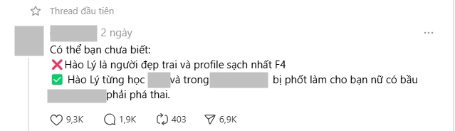 Thành viên nổi nhất hội "F4 Vũng Tàu" lên tiếng về tin đồn “làm bạn gái có bầu rồi chối bỏ”- Ảnh 2.