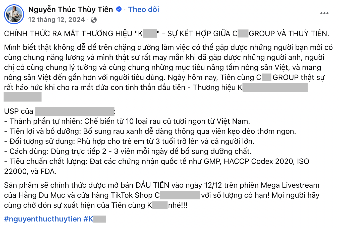 NÓNG: Hoa hậu Thuỳ Tiên xoá sạch bài đăng kẹo rau, làm 1 hành động khiến dư luận bức xúc- Ảnh 1.