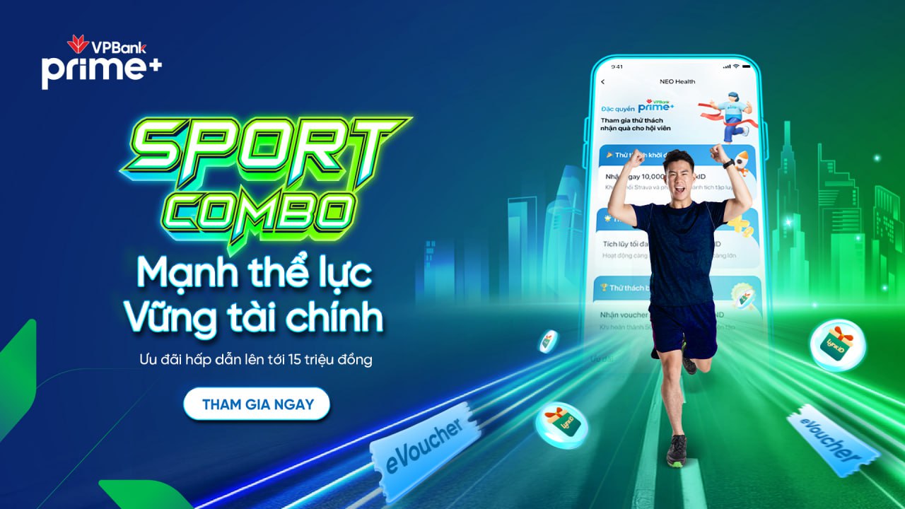 VPBank tiên phong ra mắt gói giải pháp tài chính Sport Combo dành cho nhóm khách hàng yêu thích thể thao- Ảnh 1.