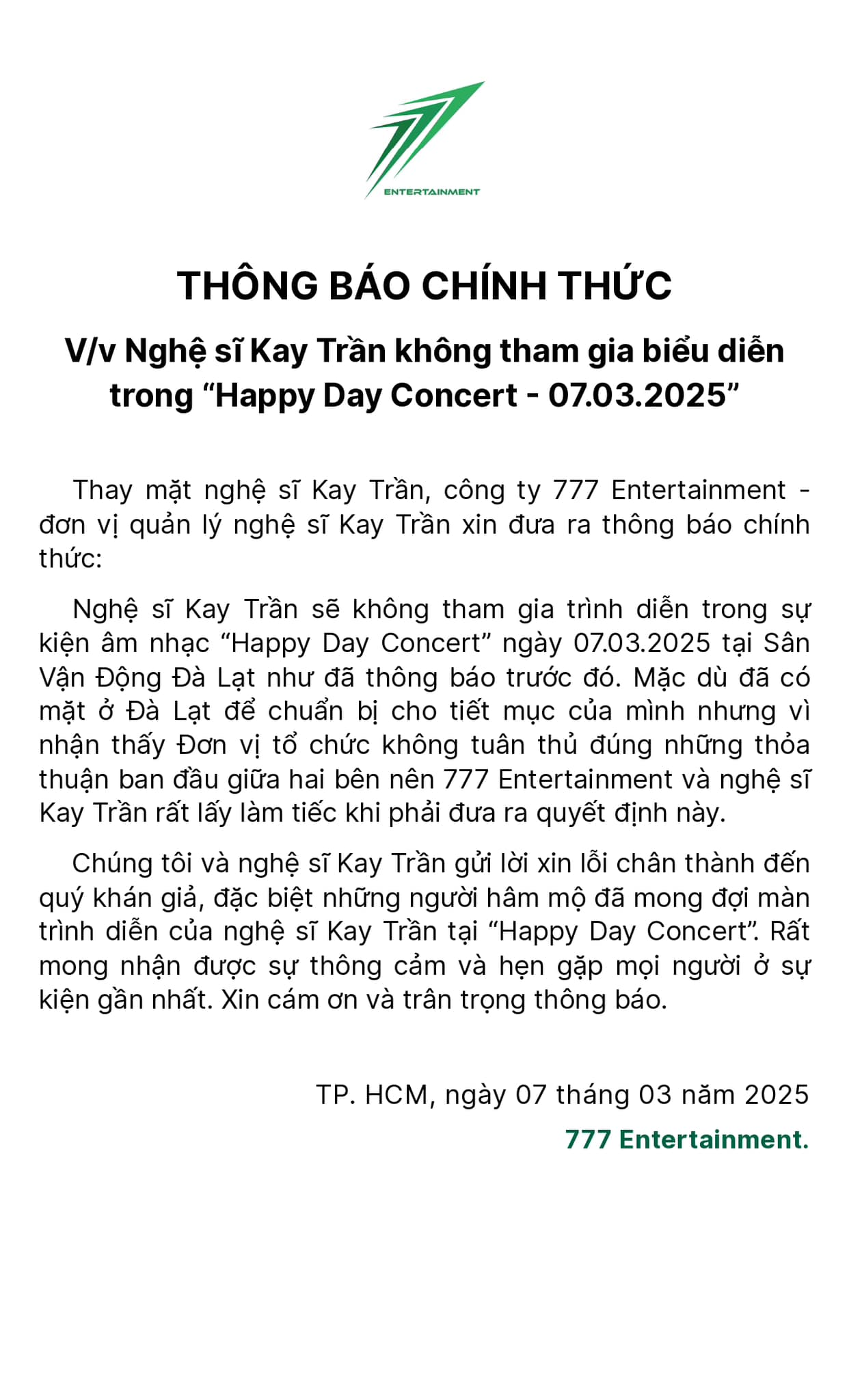 Dàn Anh Trai - Chị Đẹp đồng loạt thông báo hủy show tại Đà Lạt trước giờ G, với cùng 1 lý do!- Ảnh 3.